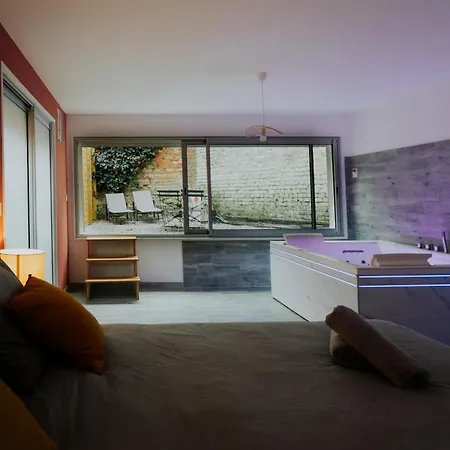 Appartement Appartspa59 - Tentation - Balnéo, Sauna - Secret En Option Supplémentaire